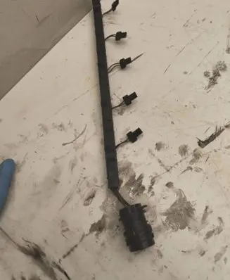 Volkswagen Touareg I Fuel injector wires 970971833