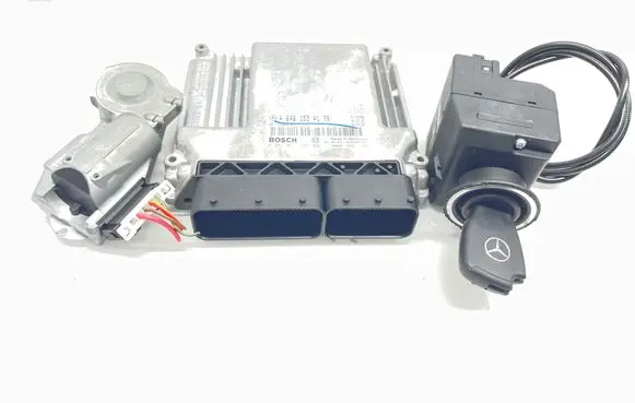 Mercedes-Benz E W211 Engine ECU kit and lock set A6461534179 2115451008