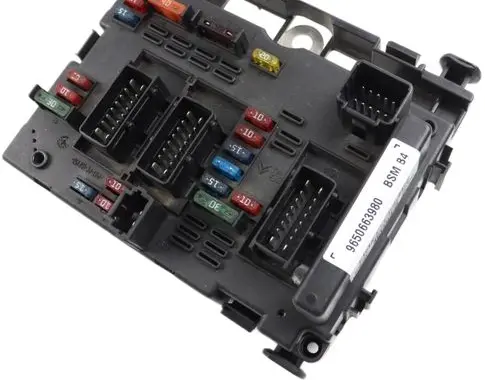 Peugeot 307 Fuse module 9650663980 31893386 BSMB4