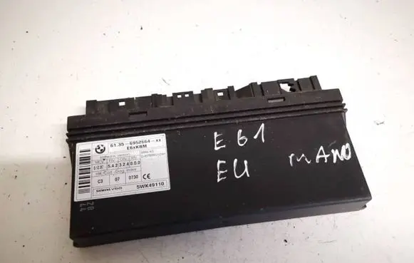 BMW 5 E60 E61 Comfort/convenience module 61356952664 5wk49110