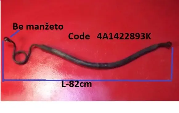 Audi A6 S6 C4 4A Power steering hose/pipe/line 4A1422893K
