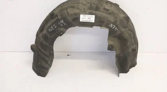 BMW 4 G22 G23 G24 G26 Rear arch fender liner splash guards 9627874MWGK 9627874