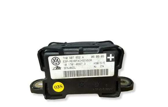 Audi Q7 4L ESP acceleration yaw rate sensor 7H0907652