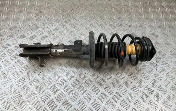 Front shock absorber with coil spring