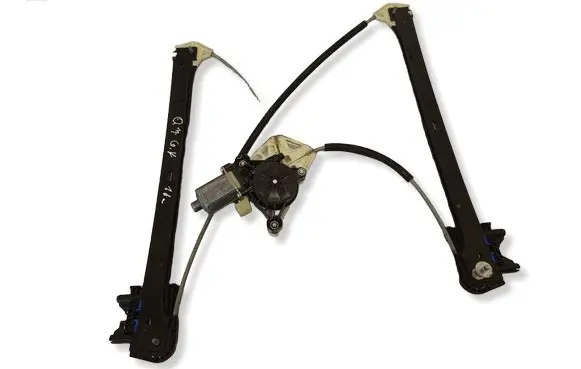 Audi Q7 4M Rear door window regulator with motor 8W0959801