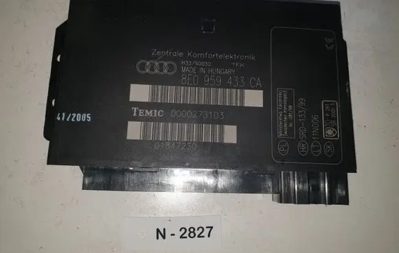Audi A4 S4 B7 8E 8H Comfort/convenience module 8E0959433CA