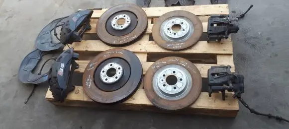 Audi A6 S6 C7 4G Brake discs and calipers set 