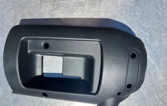 Steering wheel column trim
