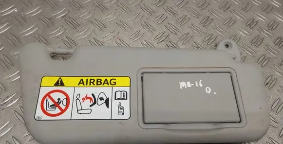 Toyota Yaris Sun visor