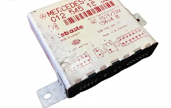 Mercedes-Benz S W140 Auxiliary heating control unit/module 0125451832