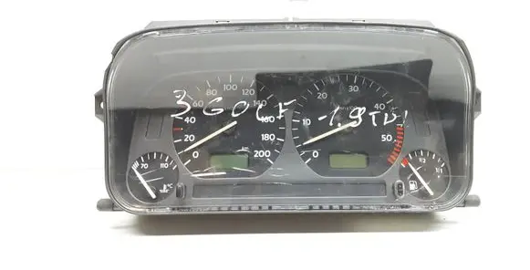 Volkswagen Golf III Speedometer (instrument cluster) 1H0919860H 351017000 354001002