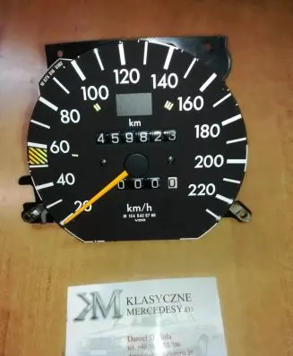 Mercedes-Benz E W124 Speedometer (instrument cluster) 1245425768