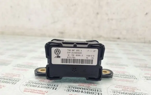 Volkswagen Golf V ESP acceleration yaw rate sensor 7H0907655A