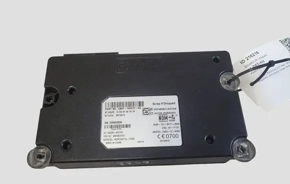 Ford Fiesta Bluetooth control unit module EB5T14D212AA B014673