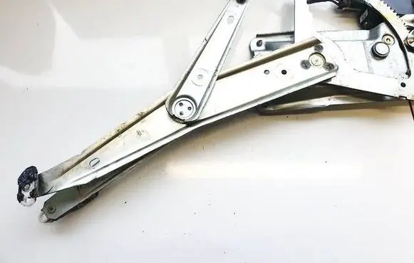 Sliding door window regulator with motor