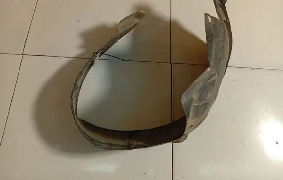 Opel Astra G Front wheel arch liner splash guards 24424504