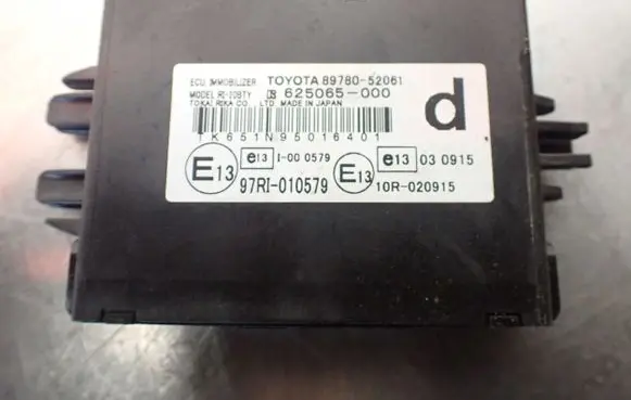Toyota Urban Cruiser (XP110) Immobilizer control unit/module 89780-52061