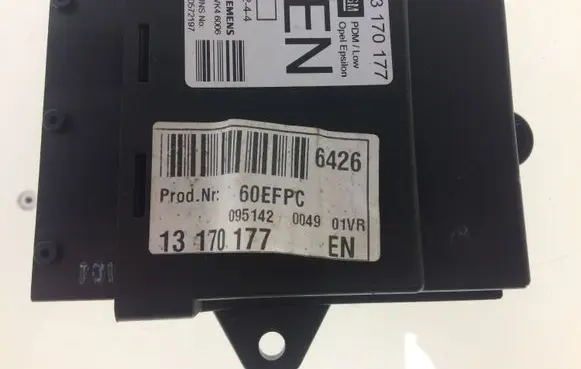 Opel Signum Door control unit/module 13170177