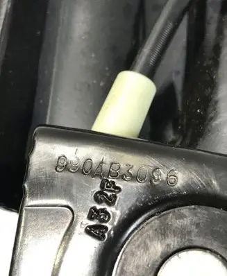 Chrysler Pacifica Sliding door lower roller guide/hinge 990AB3096