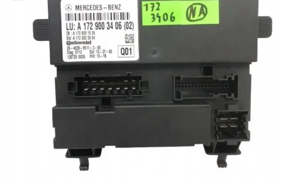 Mercedes-Benz SLK R172 Engine control unit/module ECU A1729003406
