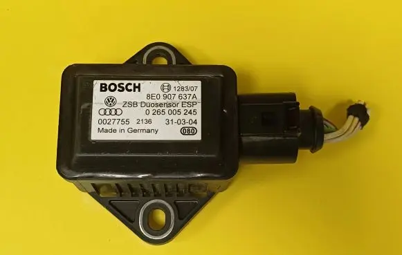 Audi A6 S6 C5 4B ESP acceleration yaw rate sensor 8E0907637A 0265005245