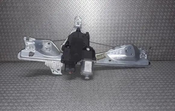 Peugeot 308 Rear door window regulator with motor 977840102