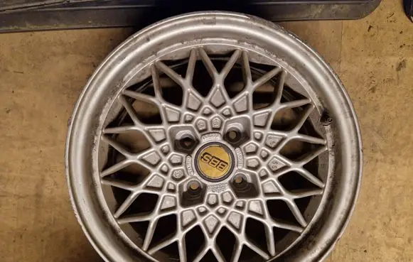Volkswagen Golf II R15 spare wheel KBA40638 BBSRA 165601025