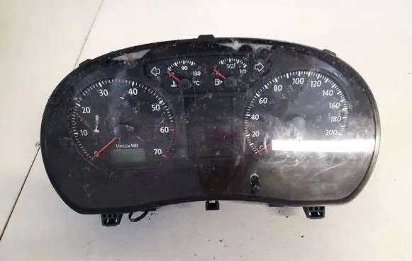 Volkswagen Polo IV 9N3 Speedometer (instrument cluster) a2c53099854 6q0920803e