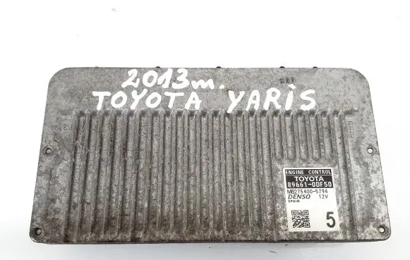 Toyota Yaris Engine control unit/module 896610DF50