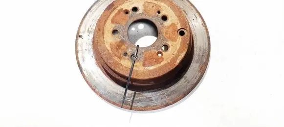 Honda CR-V Rear brake disc neventiliuojamas
