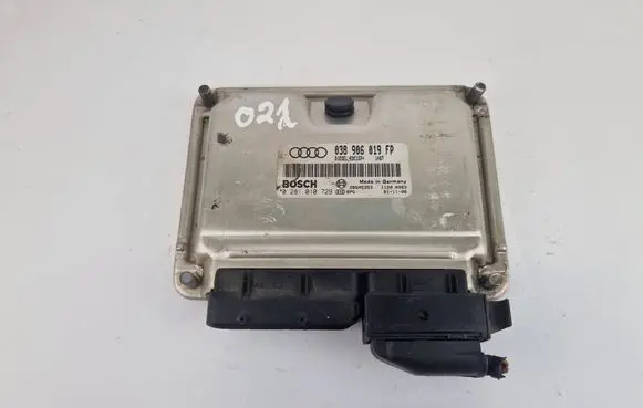 Audi A4 S4 B6 8E 8H Engine control unit/module 038906019FP 0281010729