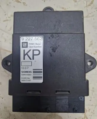 Opel Vectra C Door control unit/module 9227562