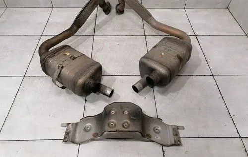 Porsche 718 Cayman 982 982c Rear muffler/silencer tail pipe 982251051D