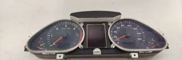 Audi A6 S6 C6 4F Speedometer (instrument cluster) 4F0920982T 4F0910930G