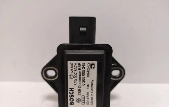 Volkswagen PASSAT B5.5 ESP acceleration yaw rate sensor 8E0907637A 0014589 0265005245