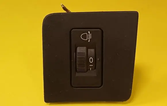 Peugeot 407 Headlight level height control switch 96384422XT