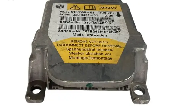 BMW 5 E60 E61 Airbag control unit/module 9160558 65779160558