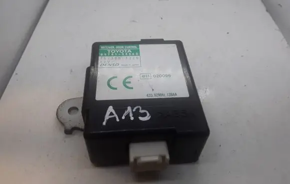 Toyota Avensis Verso Door central lock control unit/module 8974144060 1513007220