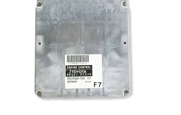 Toyota Corolla Verso E121 Engine control unit/module 896610F070 2750007383