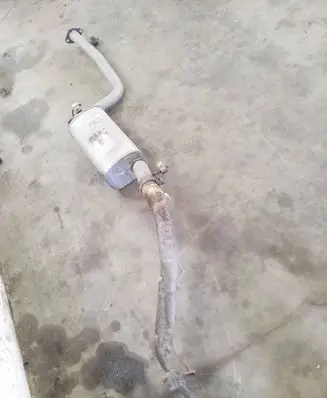 Ford Focus Muffler/silencer 3m5j5230u1a 35984955
