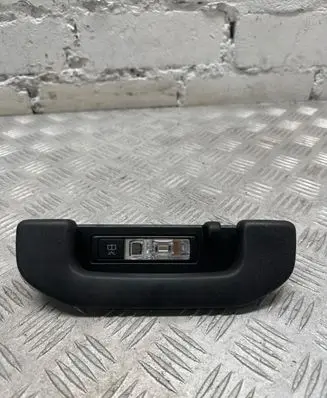 Rear interior roof grab handle