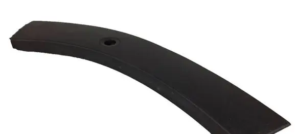 Front bumper splitter molding