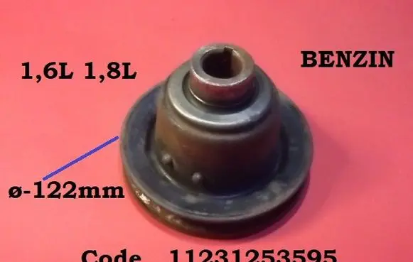 BMW 5 E28 Crankshaft pulley 11231253595 11231253594