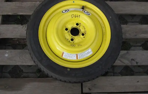 Toyota Aygo AB10 R16 spare wheel 4X100