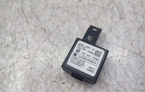 Jaguar XF X260 Ignition key card reader AH4N15607AE