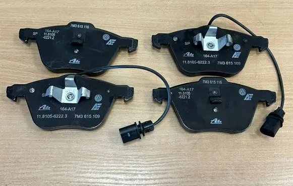 Volkswagen Sharan Brake pads (front) 7M3698151A 7M3615109 7M3615116