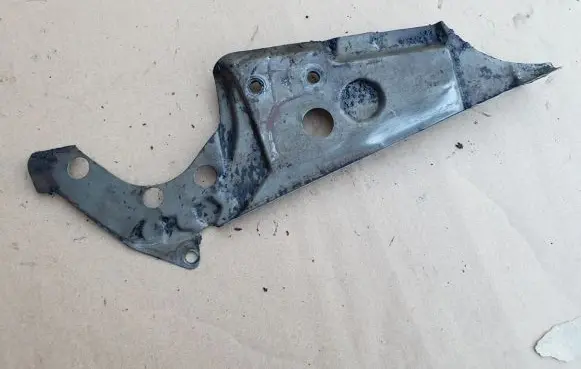 Volkswagen Golf I Timing belt guard (cover) 026109127B