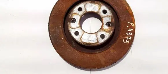 Citroen C3 Front brake disc ventiliuojamas