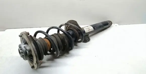 Front shock absorber with coil spring