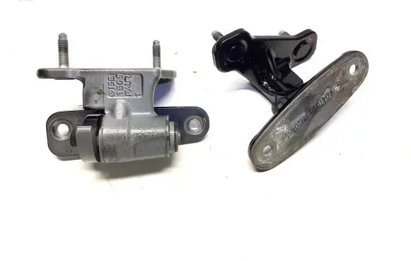 Front door hinge set